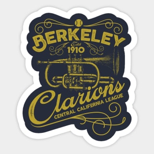 Berkeley Clarions Sticker